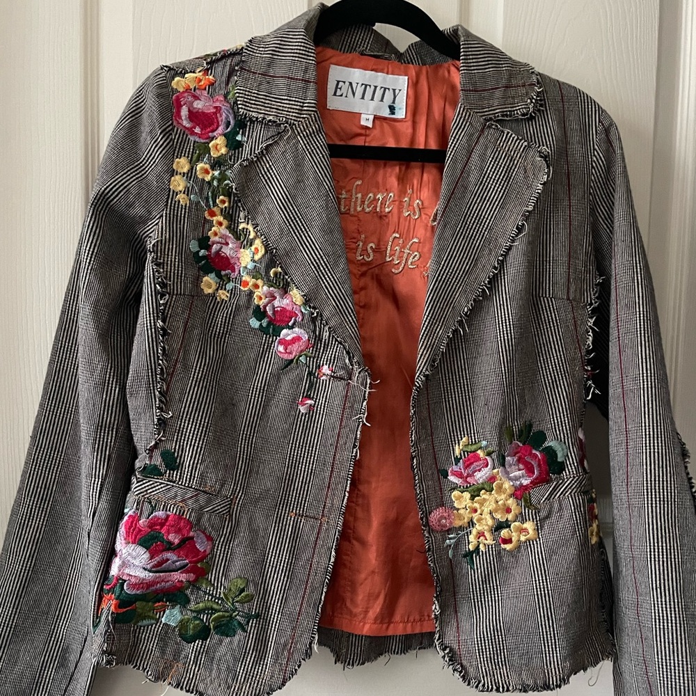 Cropped Blazer by Entity